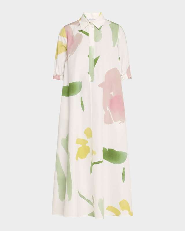 Canter Abstract Print Dress